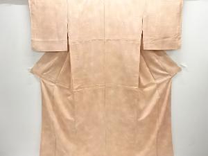 暈し一つ紋色無地着物